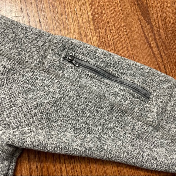 Patagonia Better Sweater Fleece Full Zip Jacket in Birch Grey White size M - Picture 10 of 16